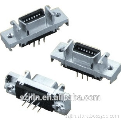 female type dip right angle scsi connectors wholesale